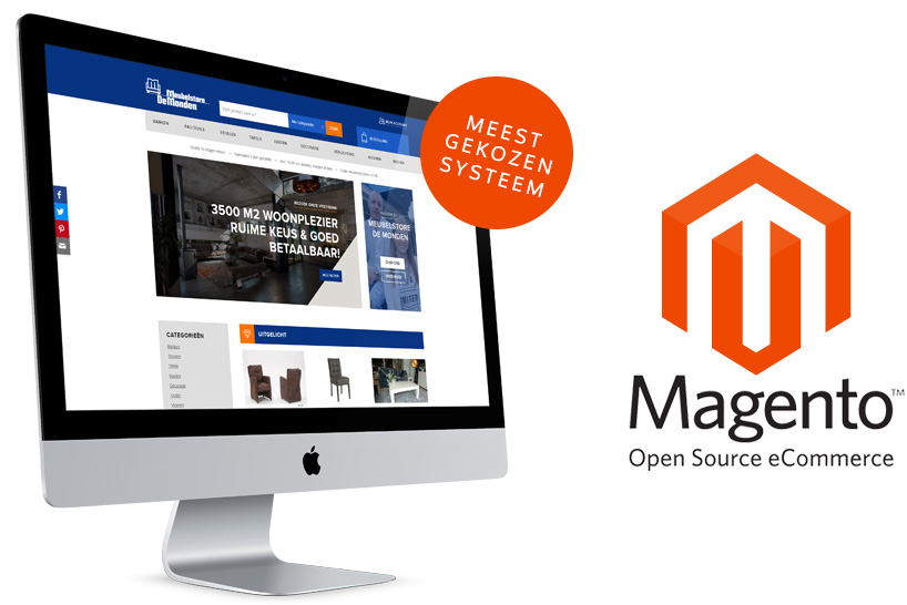 Webshop starten Magento